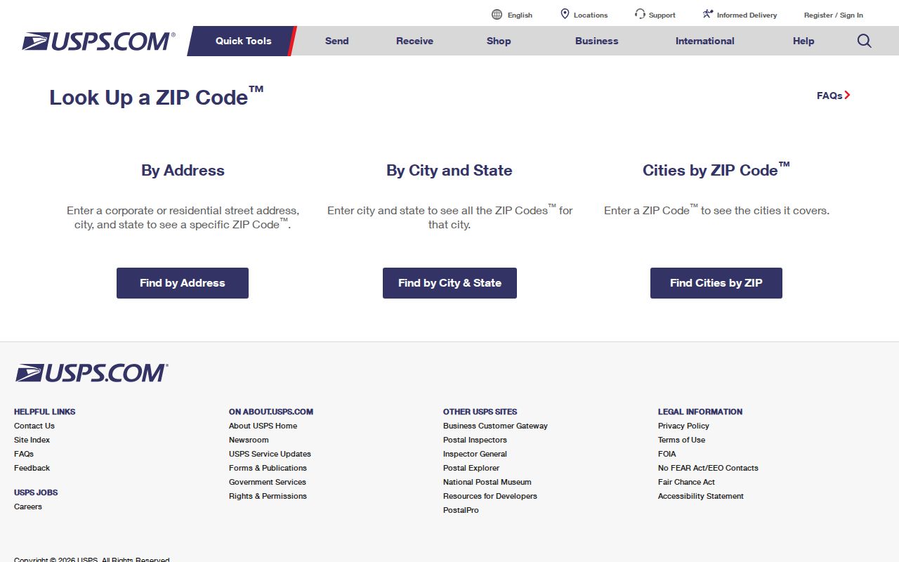 Seguin ZIP code directory USPS address lookup options